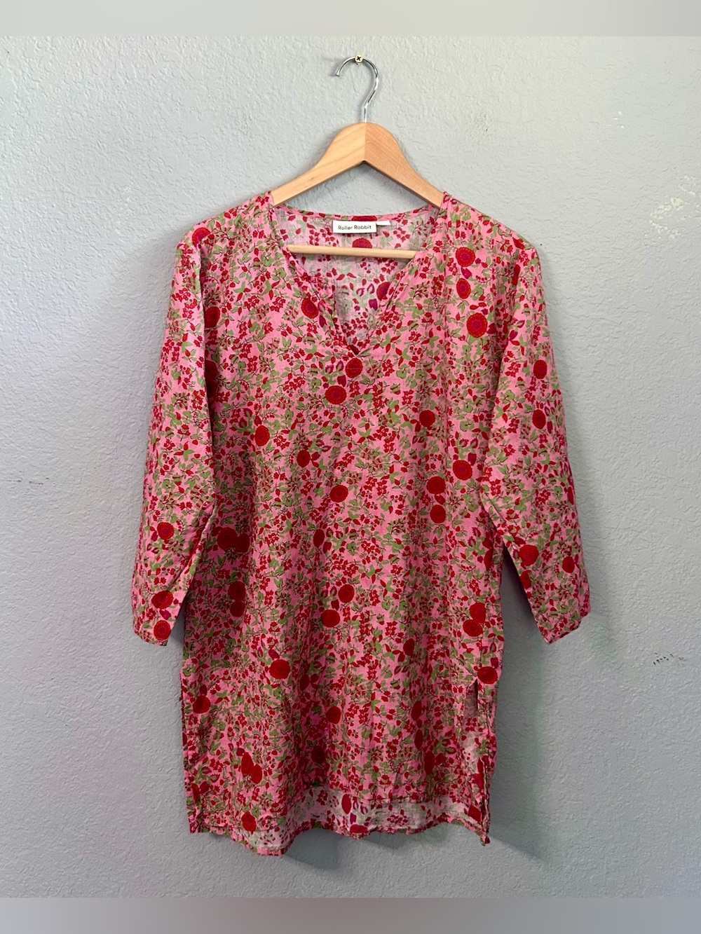 Roller Rabbit Roberta Floral Kurta Tunic